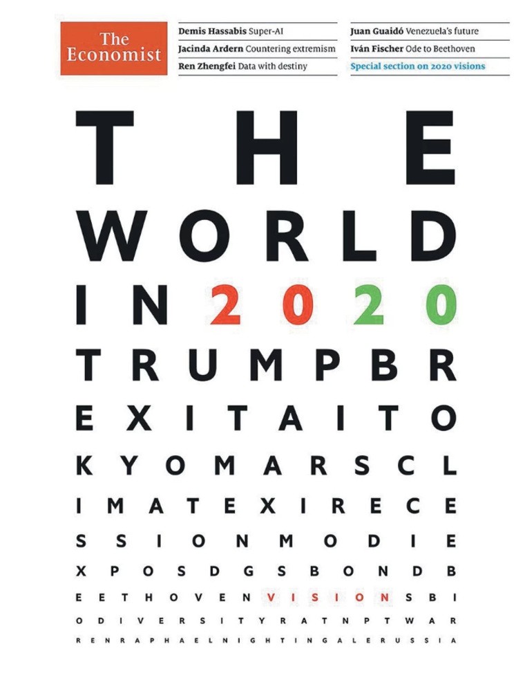 Прогноз-2020 The Economist 