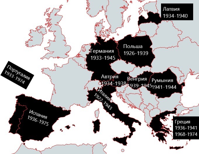 Нацистские правительства в Европе