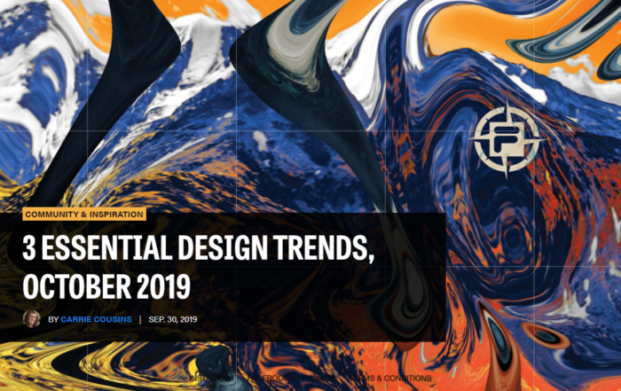 3 основных тренда в веб-дизайне: октябрь 2019