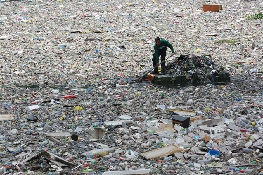 Филиппины, Манила, мусор